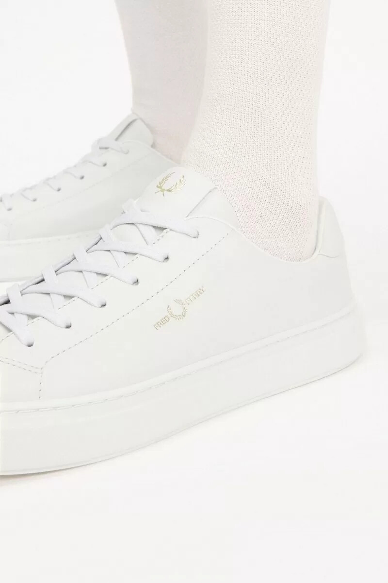 fred perry b71 herr tennisskor elfenbensvit