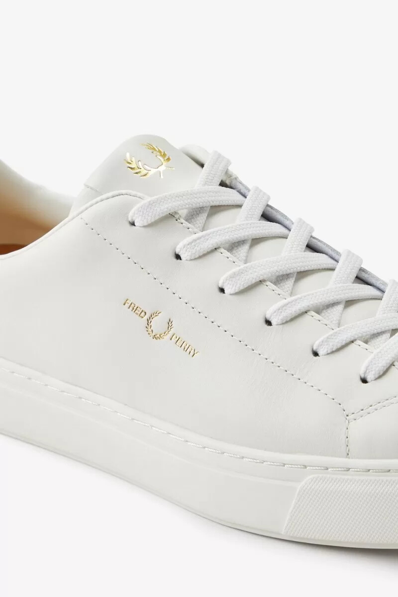 fred perry b71 herr tennisskor elfenbensvit