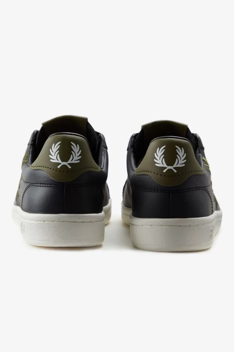 fred perry b721 herr tennisskor svarta