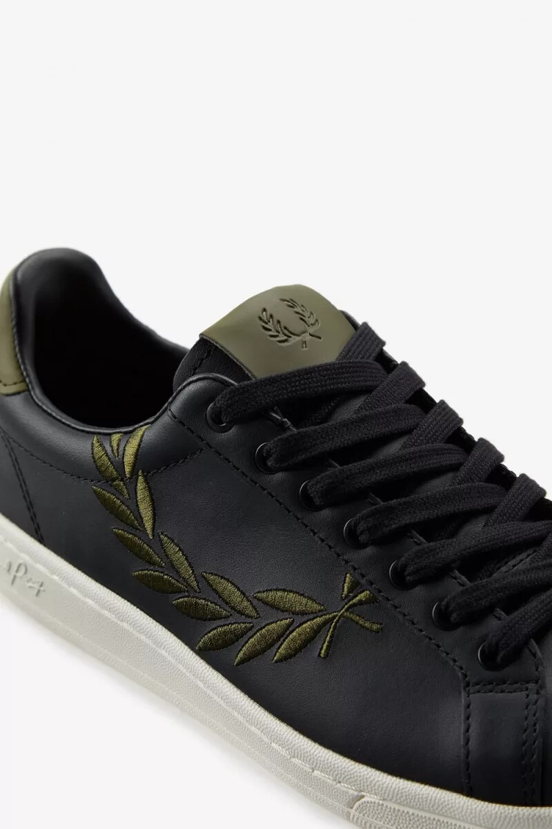 fred perry b721 herr tennisskor svarta