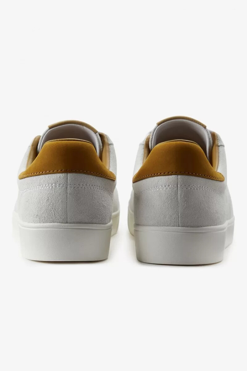 fred perry spencer herr tennisskor vita