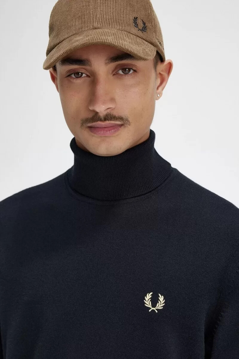 fred perry polotröja herr svart