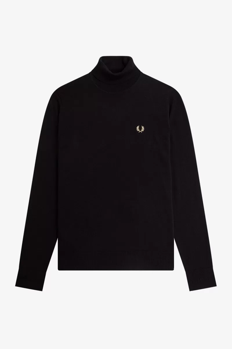 fred perry polotröja herr svart