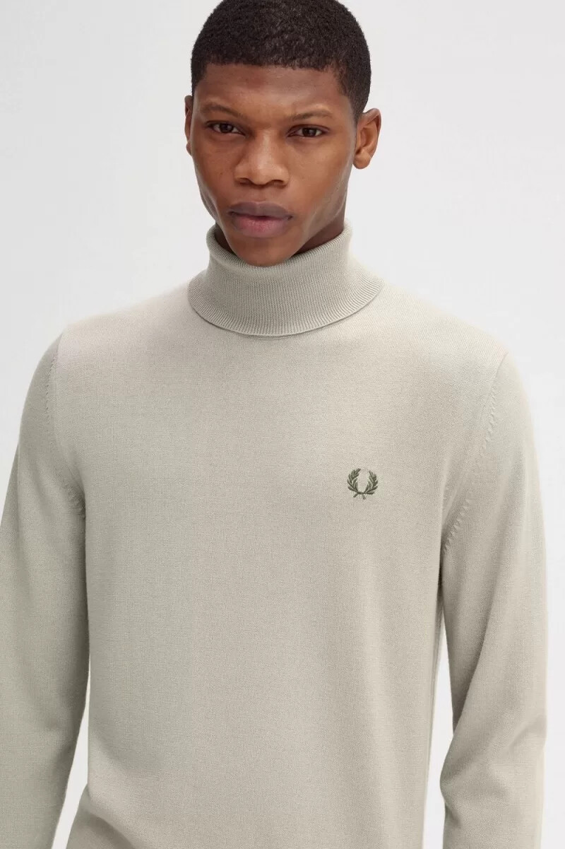 fred perry polotröja herr mörk havregryn