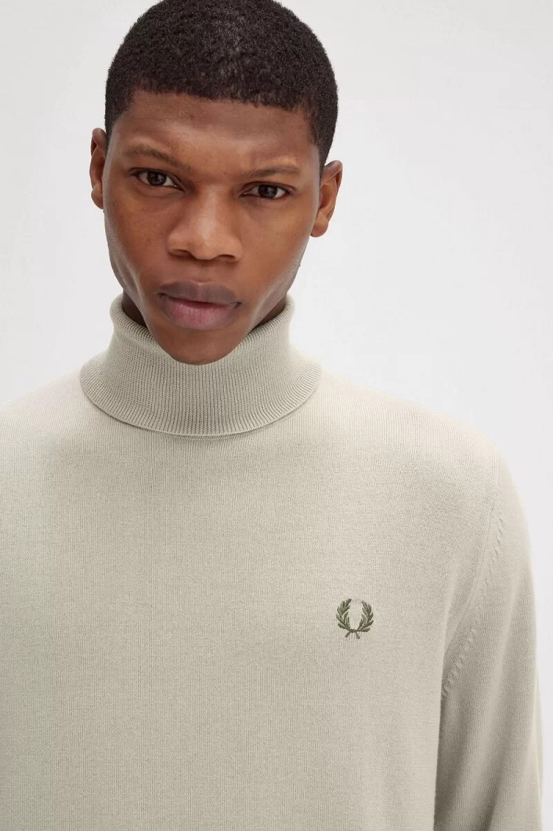 fred perry polotröja herr mörk havregryn