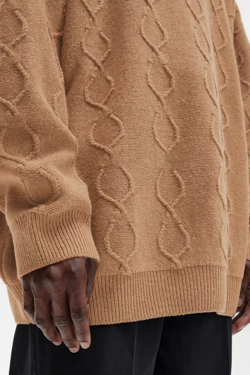 fred perry patch detalj oversized herrtröja grön