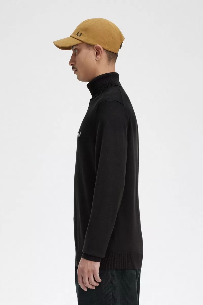 fred perry polotröja herr nattgrön