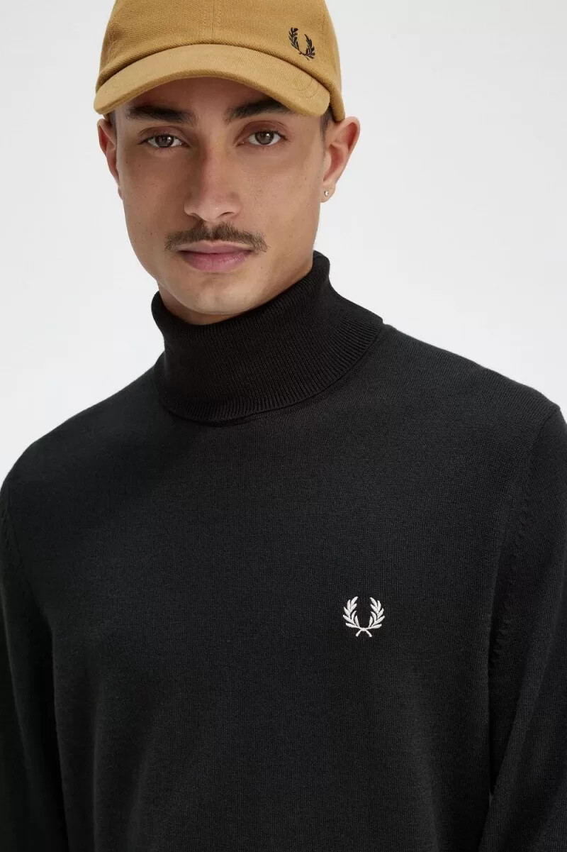 fred perry polotröja herr nattgrön
