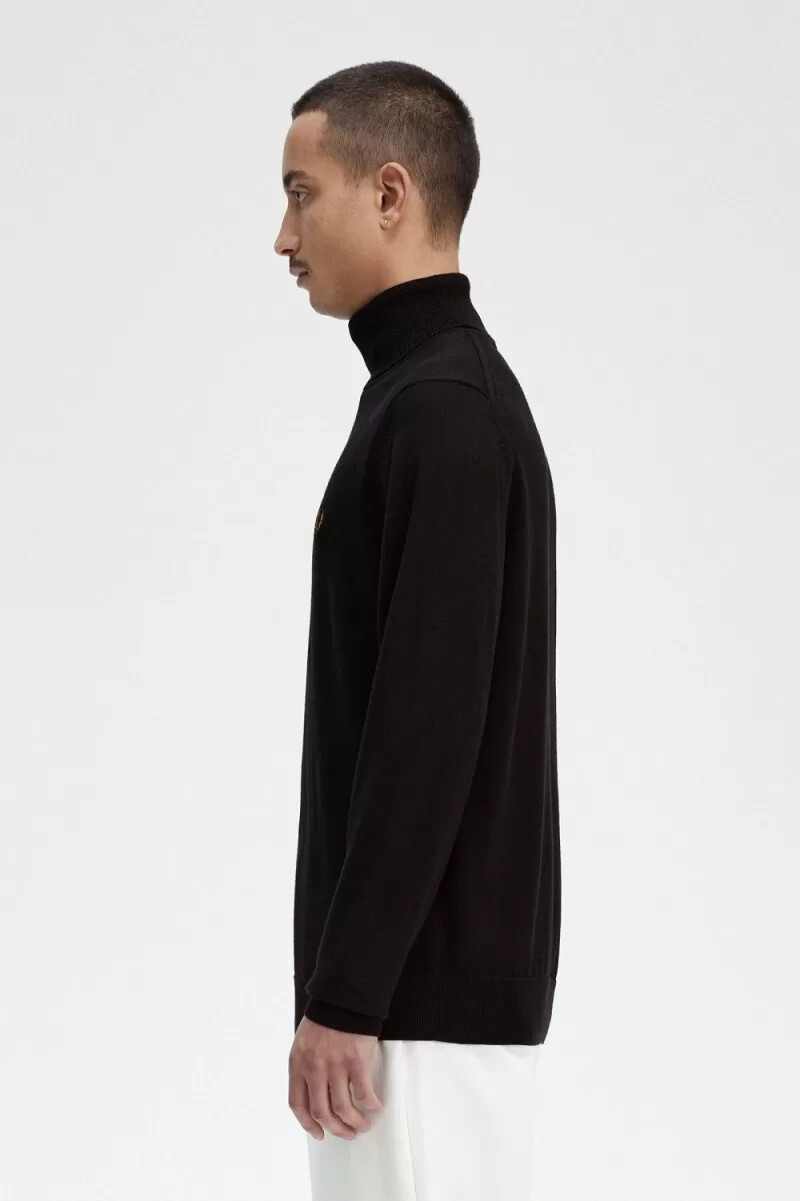fred perry polotröja herr marinblå