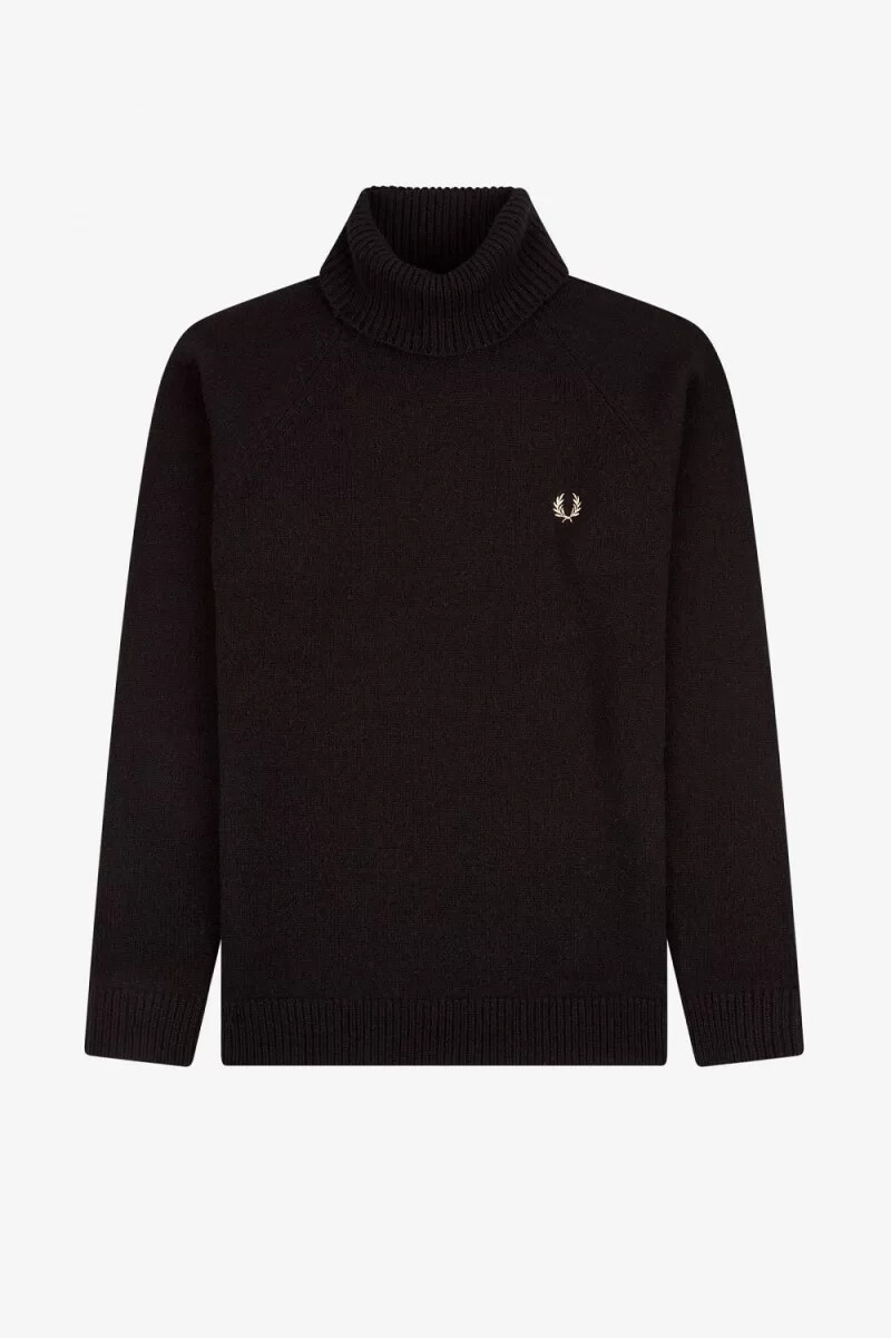 fred perry polotröja herr svart