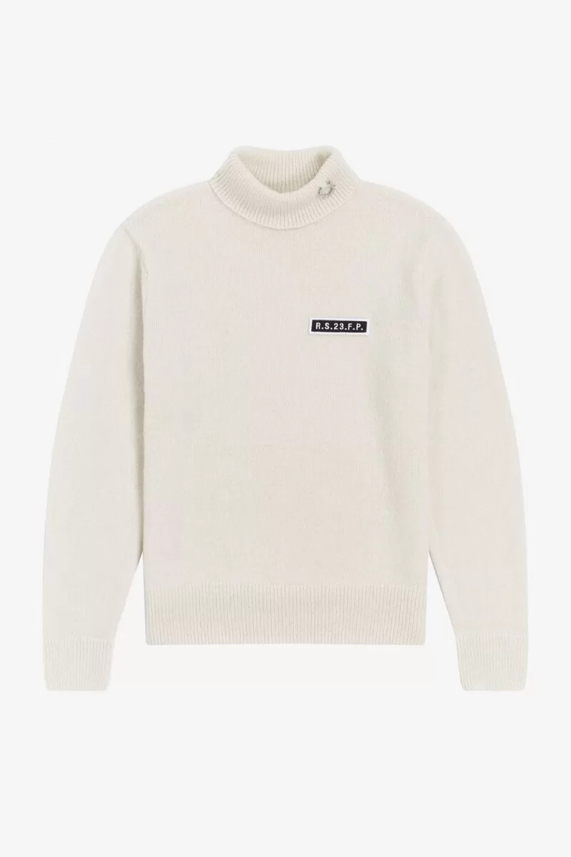 fred perry polotröja herr beige