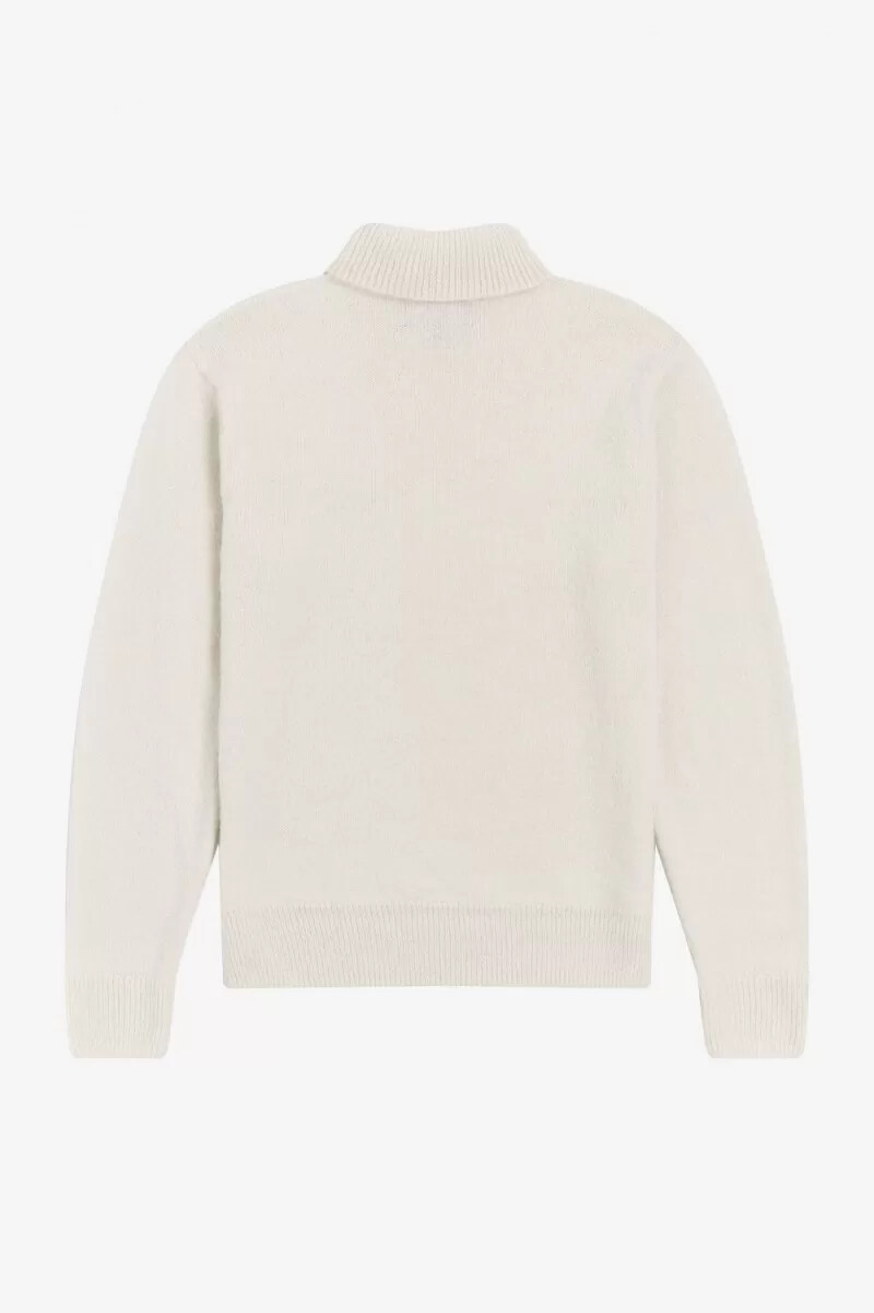 fred perry polotröja herr beige