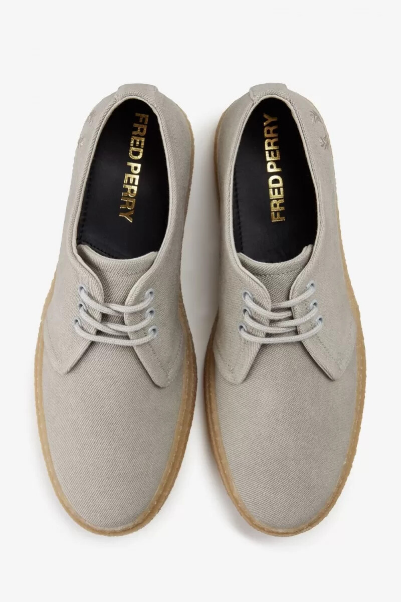 fred perry linden herrskor ljusmint